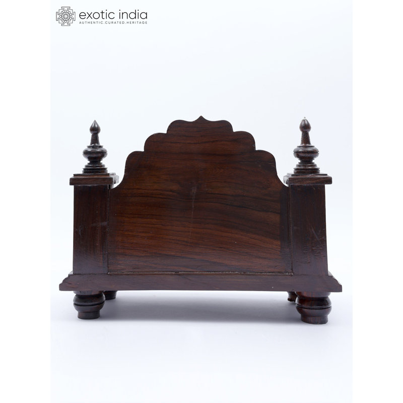 12" Deity Singhasan/Mandasana in Wood