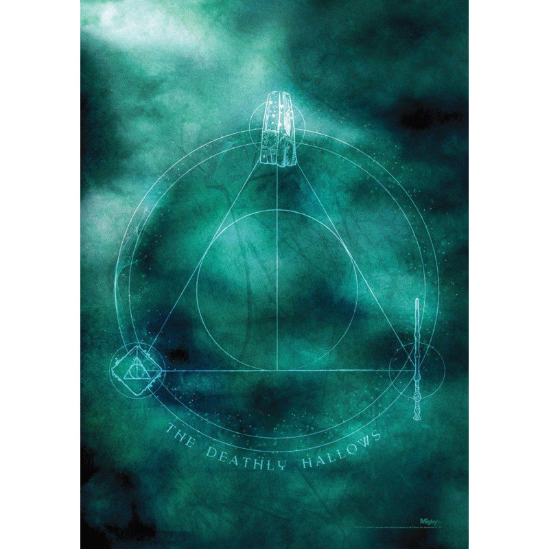 « deathly hallows », impression Harry Potter