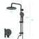 Dual Shower Combo with Handheld Shower and Slide Bar