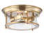 Plafonnier encastré 2 lumières 13,25 po Ceballos-389300310