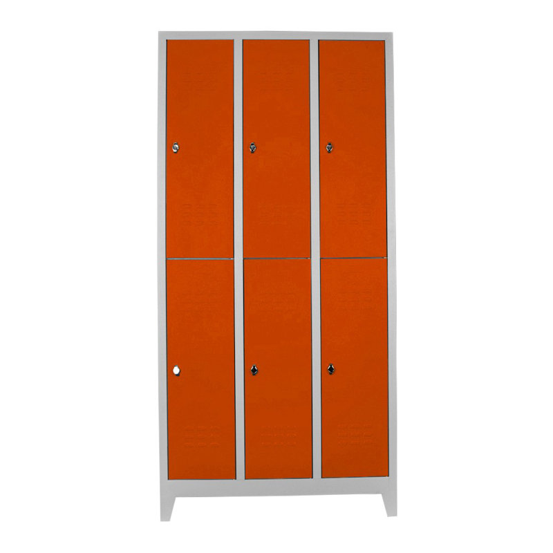 Armoire de rangement Locker, H 78,7 po x l 38,2 po x P 14,6 po, Orange