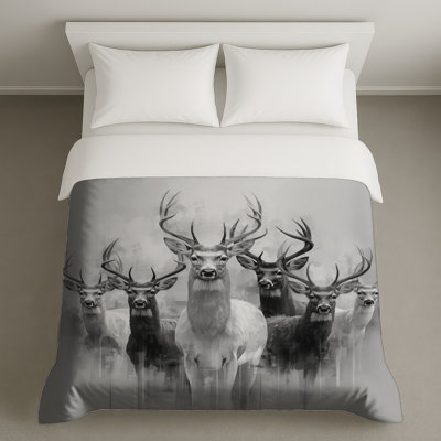 Groupe de housses de couette cerf