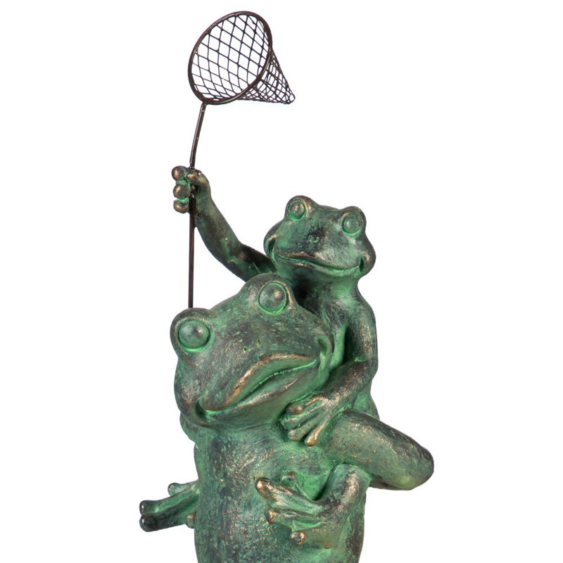 Statue de jardin grenouilles playing Freddie