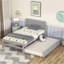 Structure de lit plateforme moderne avec lit gigogne-1517268155