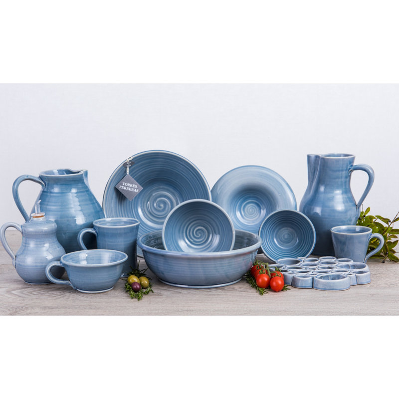 Reginald Condiment Server, Blue