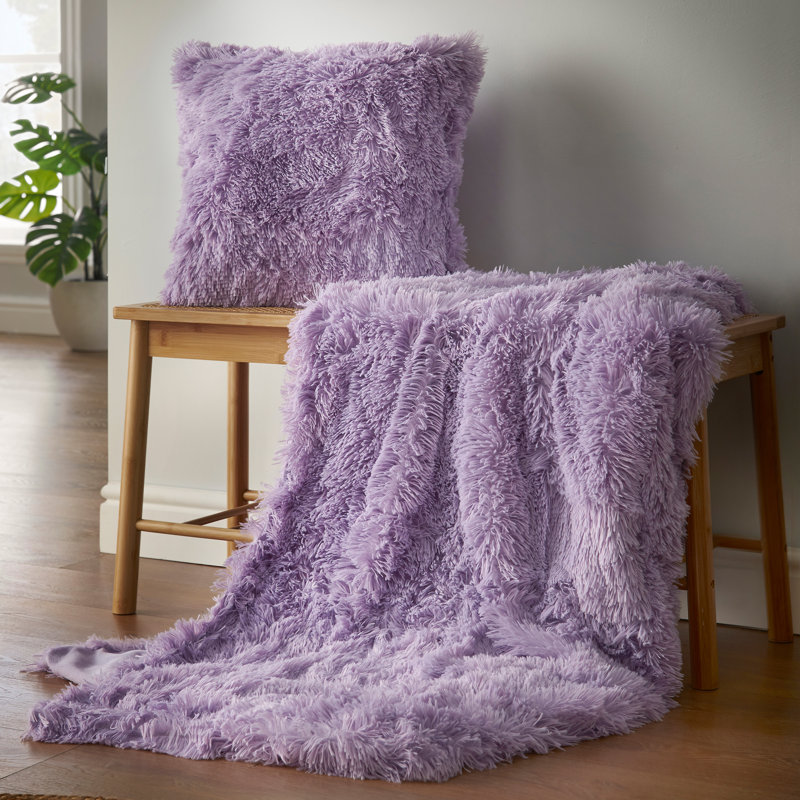 Cuddly Cushion with Inner, Purple