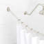 66" L Curved Fixed Shower Curtain Rod-69754942