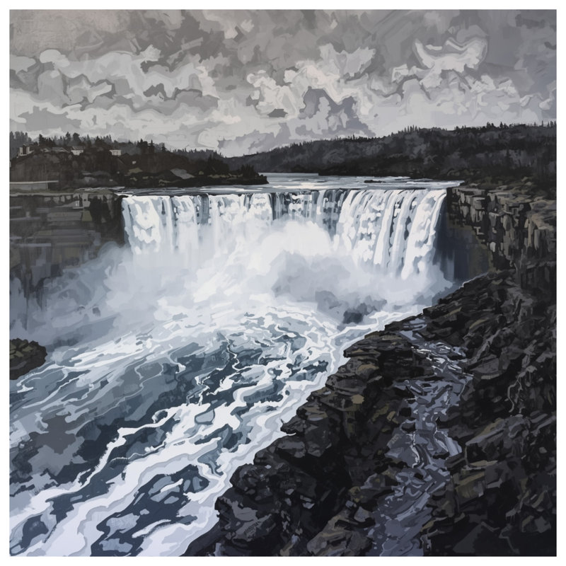 Housses de couette majestueuses en cascade, Très grand lit