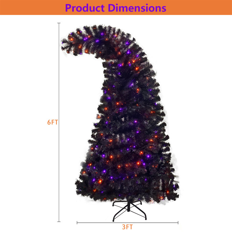 Sapin de Noël illuminé 6 pi