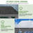 12.5 ft. W x 6.5 ft. D Outdoor Cedar Wooden Grill Gazebo