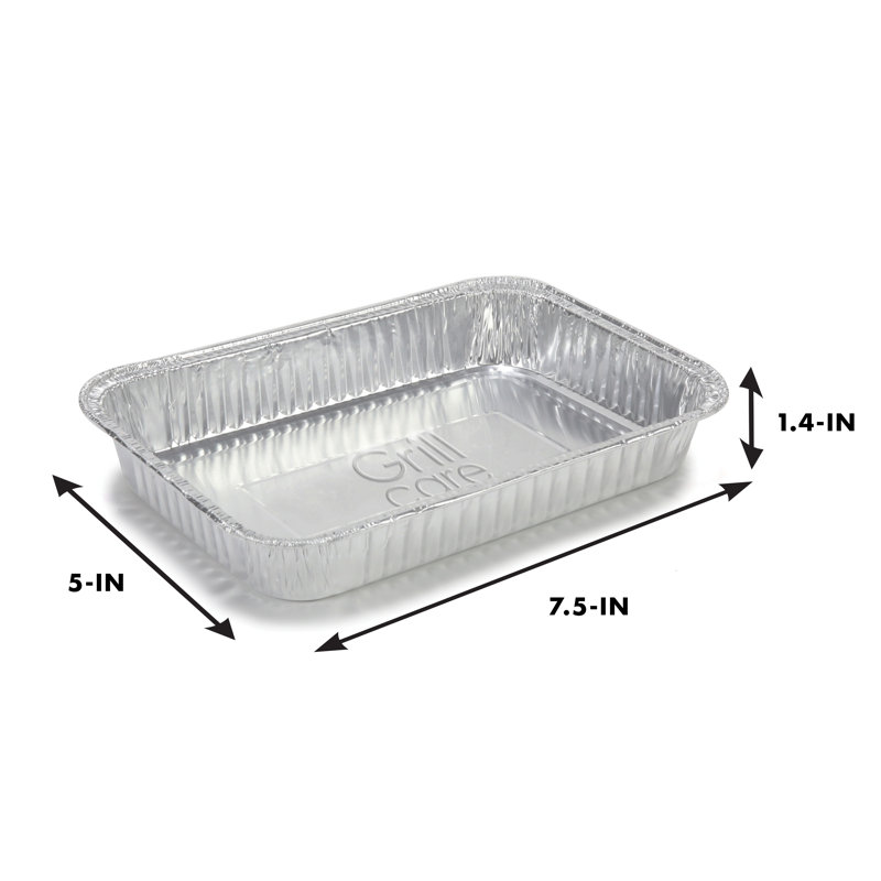 Grill Care 10 Pack Foil Drip Pans