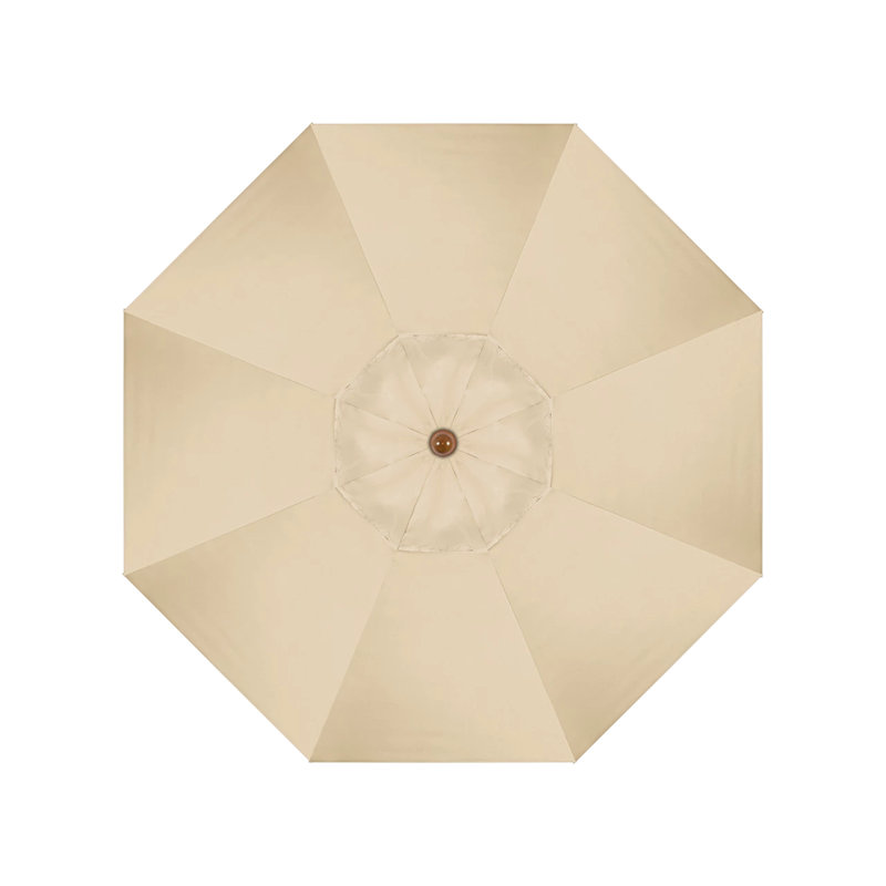 Manford 90'' Market Sunbrella® Umbrella, Antique Beige Sunbrella® Canvas