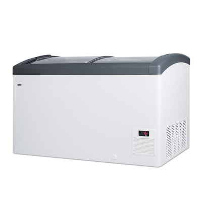 Portable 12.4 cu. ft. Garage Ready Frost-Free Undercounter Chest Freezer Drawers with Adjustable Temperature Controls and LED Light
