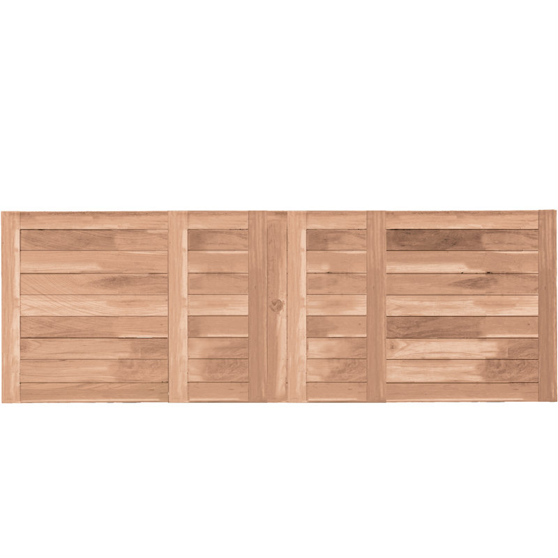 Farm Outdoor Dining Table, Natural Teak