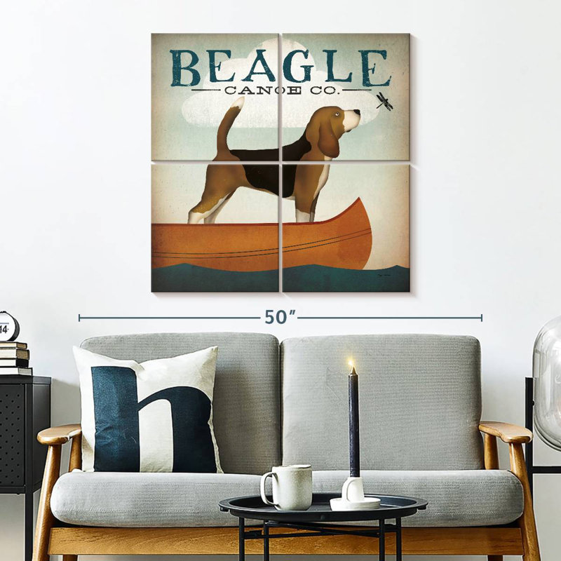 Brampt Beagle Canoe Co, 32" H x 32" W