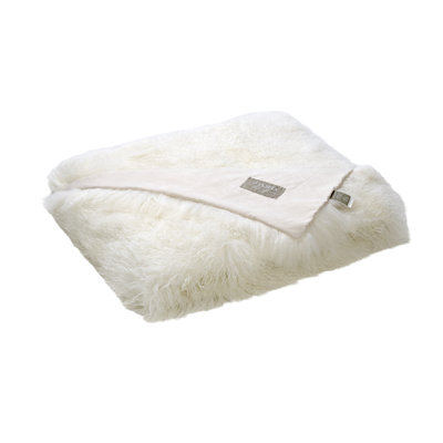Sheepskin Throw Blanket