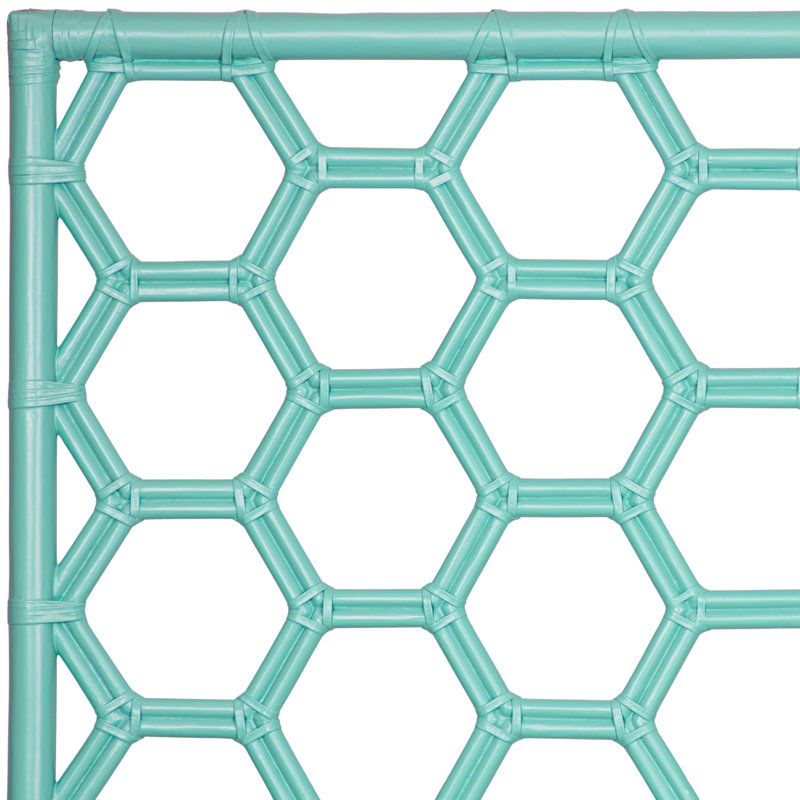 Honeycomb Bed, Extra-long Twin, Turquoise