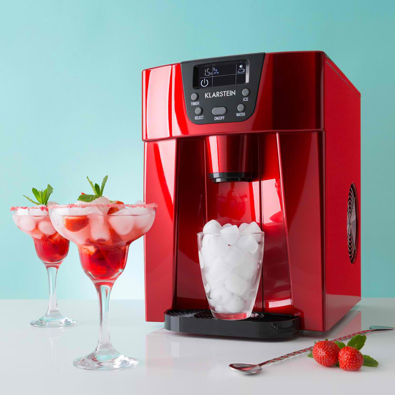 Klarstein Snow Cone Machine, Red