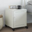 Preslei 36cm W Steel Bedside Table-1634564703-1642976645
