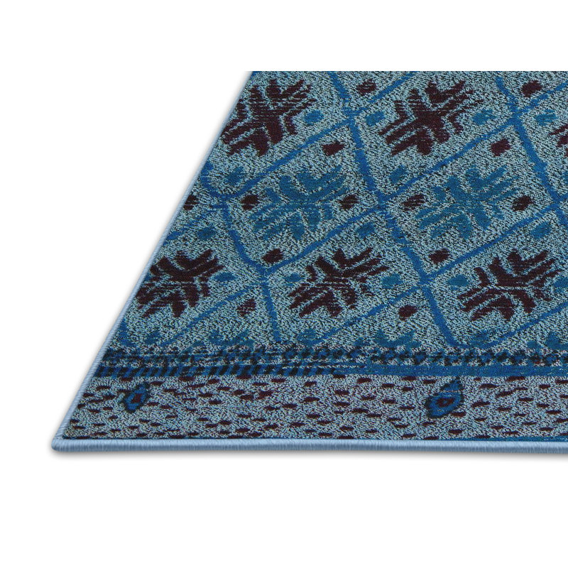 Tapis abstrait moderne 5176, Rectangle 2 pi x 4 pi