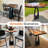 Tulipe Metal Counter Table Base-629245259