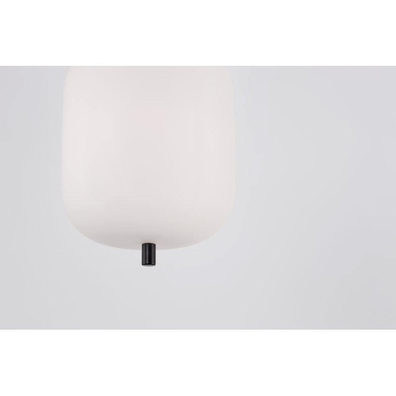 1 - Light Black Bulb Pendant