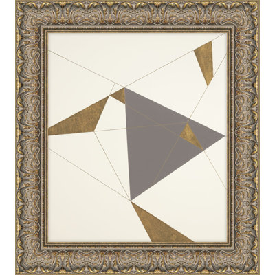 An Equilateral Appeal Gray 2 Print by Art House Studios