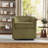 24.4" W Contemporary Upholstered Soft Swivel Barrel Chair And Ottoman-1228928564-1227295326