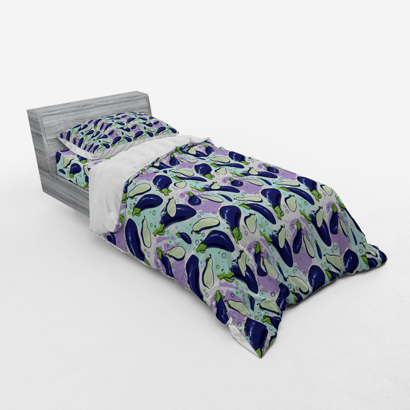 Ensemble de housse de couette, Housse de couette simple + 6 pièces supplémentai