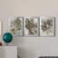 Birch Leaves I - Ensemble de 3 peintures sur toile encadrées-738860646-738860647