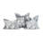 Prisma Navy 20x20 Down Filled Pillow-116474348-116474349-116474353
