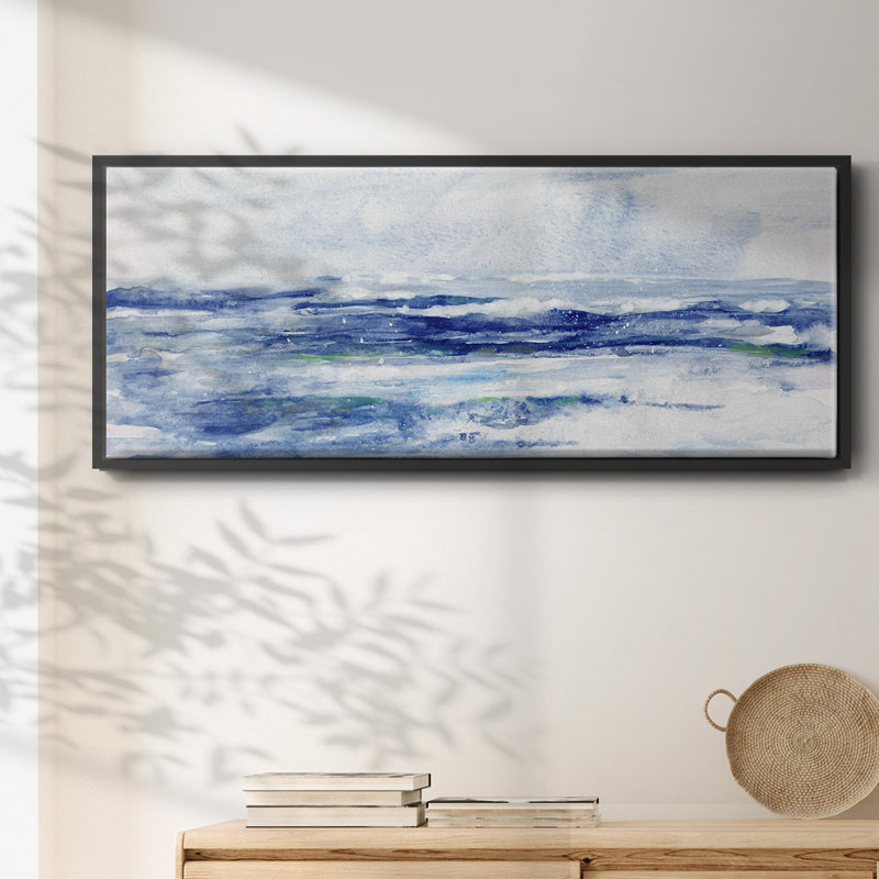 «Soft Ocean Waters II», toile encadrée