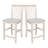 Maner Solid Wood Counter Stool