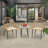 3 Piece Patio Rattan Seating Group with Cushions-2133449474