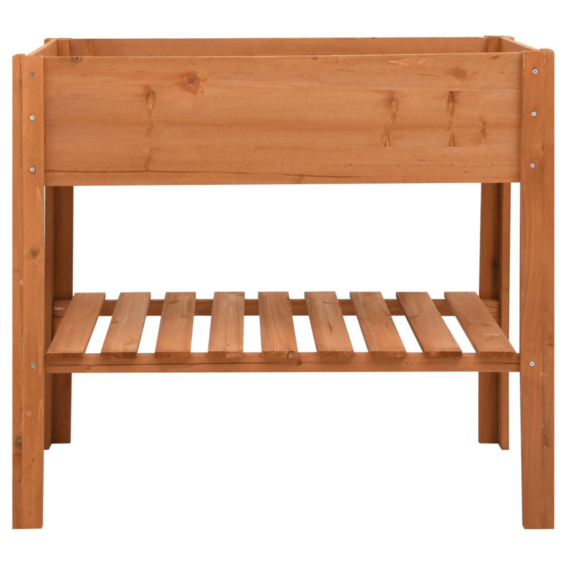Planter 34.6" x 16.9" x 31.5" Firwood