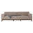 Netha 94.49" Wide 3 Seater Sofa Bed in Cream
