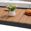Canapé d'extérieur en aluminium avec table basse