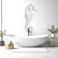 Adhésif décoratif hippocampe - décor de salle de bain animaux de mer
 321DRE-1772520595-1772520604