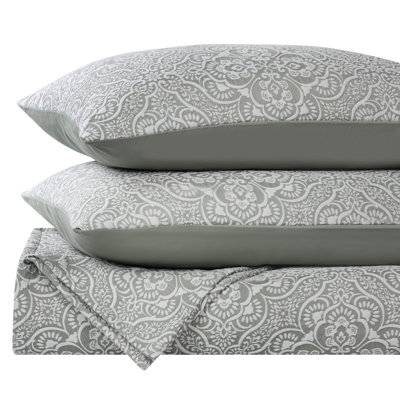 Enzy 100% Polyester Medium Weight Floral Matelasse Jacquard Bedspread Set