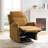 Adwit 26.5"W Modern Swivel Rocker Manual Recliner-458822079