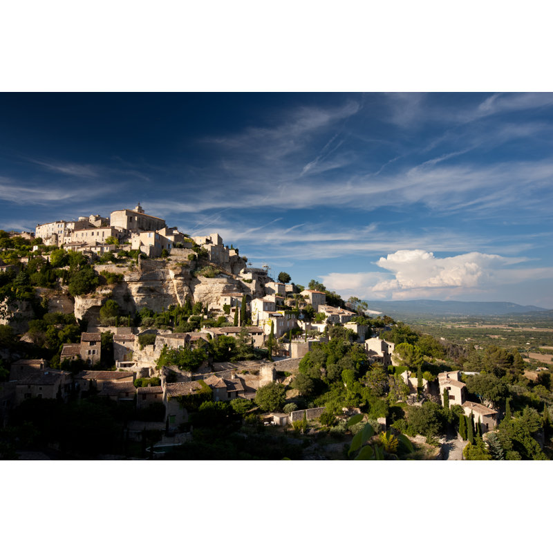 Gordes, United Kingdom by ViktorCap - Wrapped Canvas Print, 20cm H x 30cm W