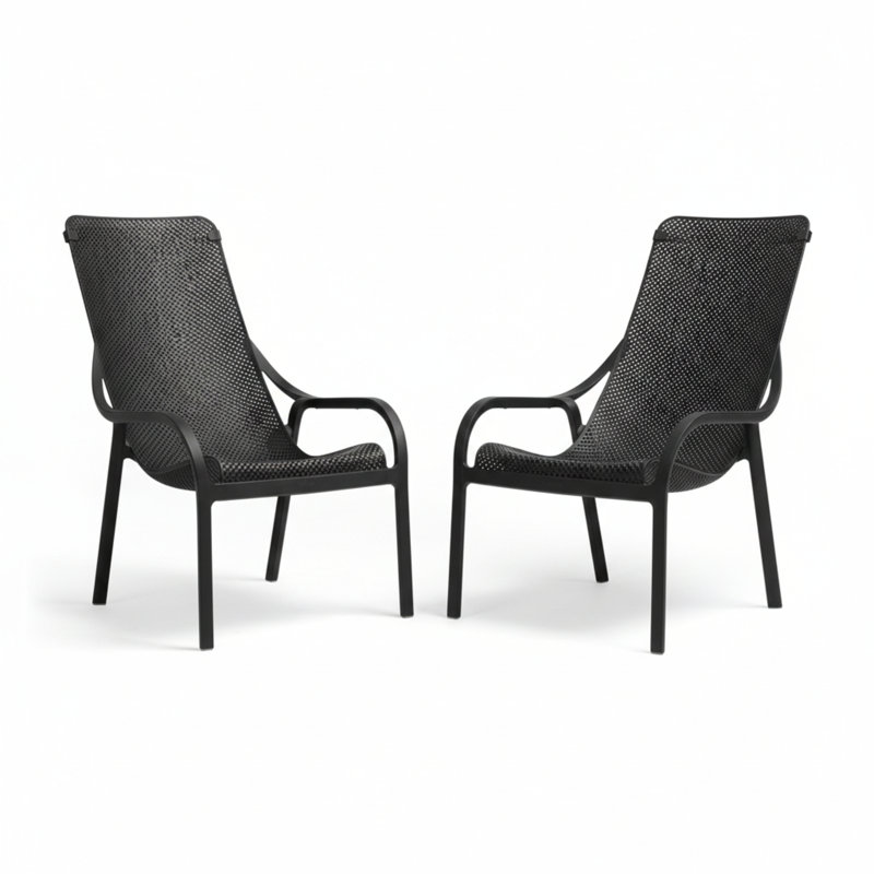 Outdoor Lounge Chair, Anthracite
