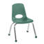 Chaise empilable 12 pouces avec patins à billes, 96 pièces / palette -128757084-128757086-116183654