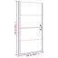Porte de douche en verre trempé semi-givré 39,4 po x 70,1 po VidaXL-82829093-136848537