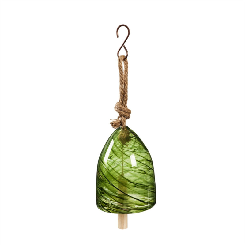 Carillon Art Glass Speckle, Vert