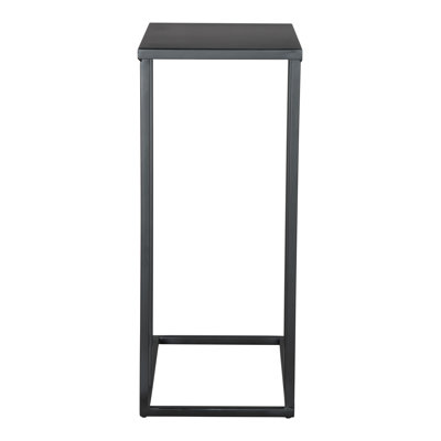Atom Black Iron Rectangular Side Table