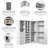Arlex 83" Walk-In Closet System-47228695