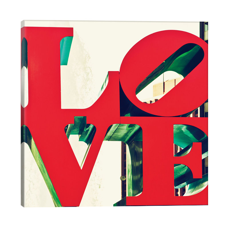 Love by Philippe Hugonnard - Wrapped Canvas Print, 93.98 cm H x 93.98 cm W x 3.175 cm D