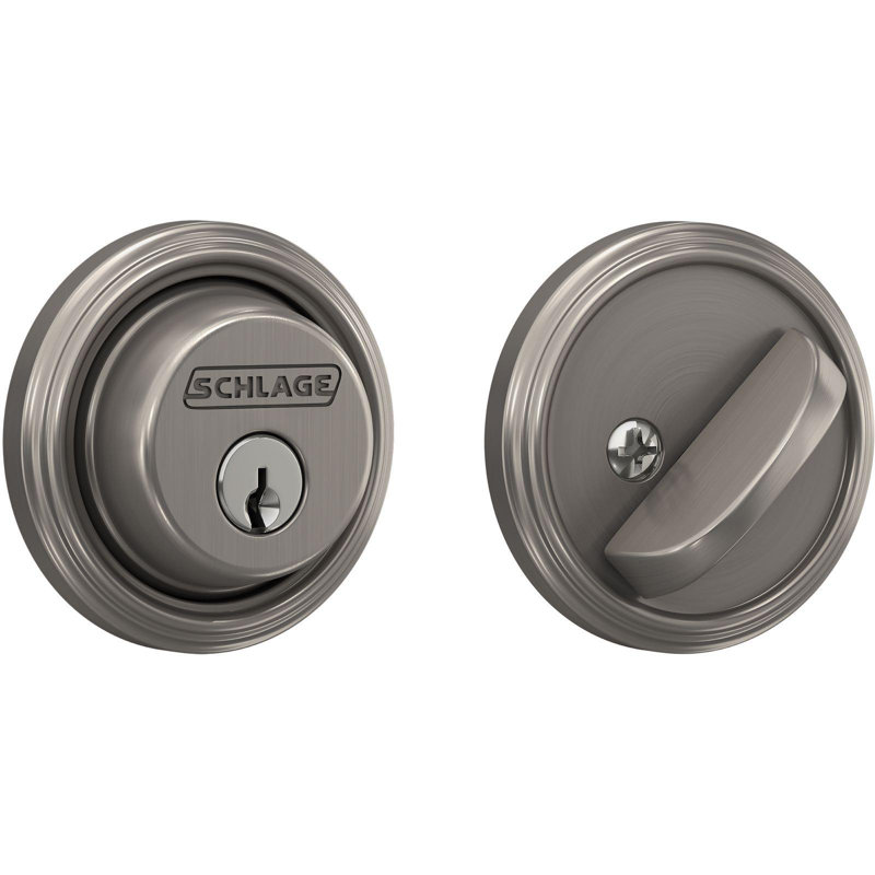 Single Cylinder Deadbolt with Trim