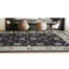 Zarbof Wool Oriental Area Rug in Black